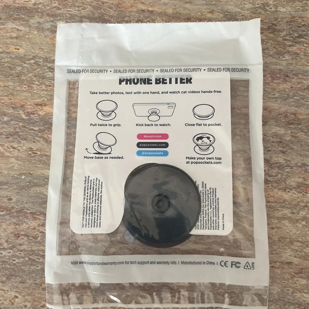 NIP Harvard pop socket